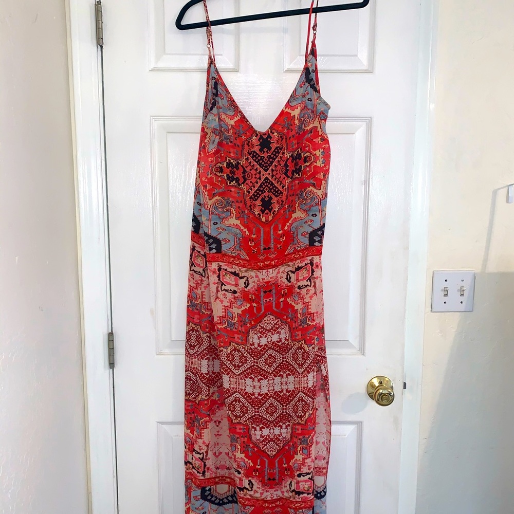 Full length Mediterranean Style Dress